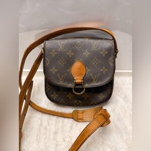 LOUIS VUITTON-TH0974 Mini Saint Cloud Monogram Canvas